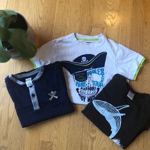 💰💰 Lot of 3 Gymboree Tees size 4-5